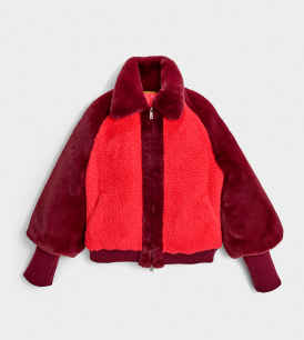 UGG Augusta Sherpa Baseball Jacket for Women UGG